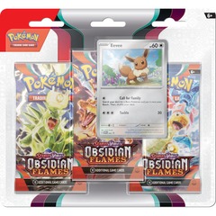 SV3 Obsidian Flames 3-Pack Blister - Eevee